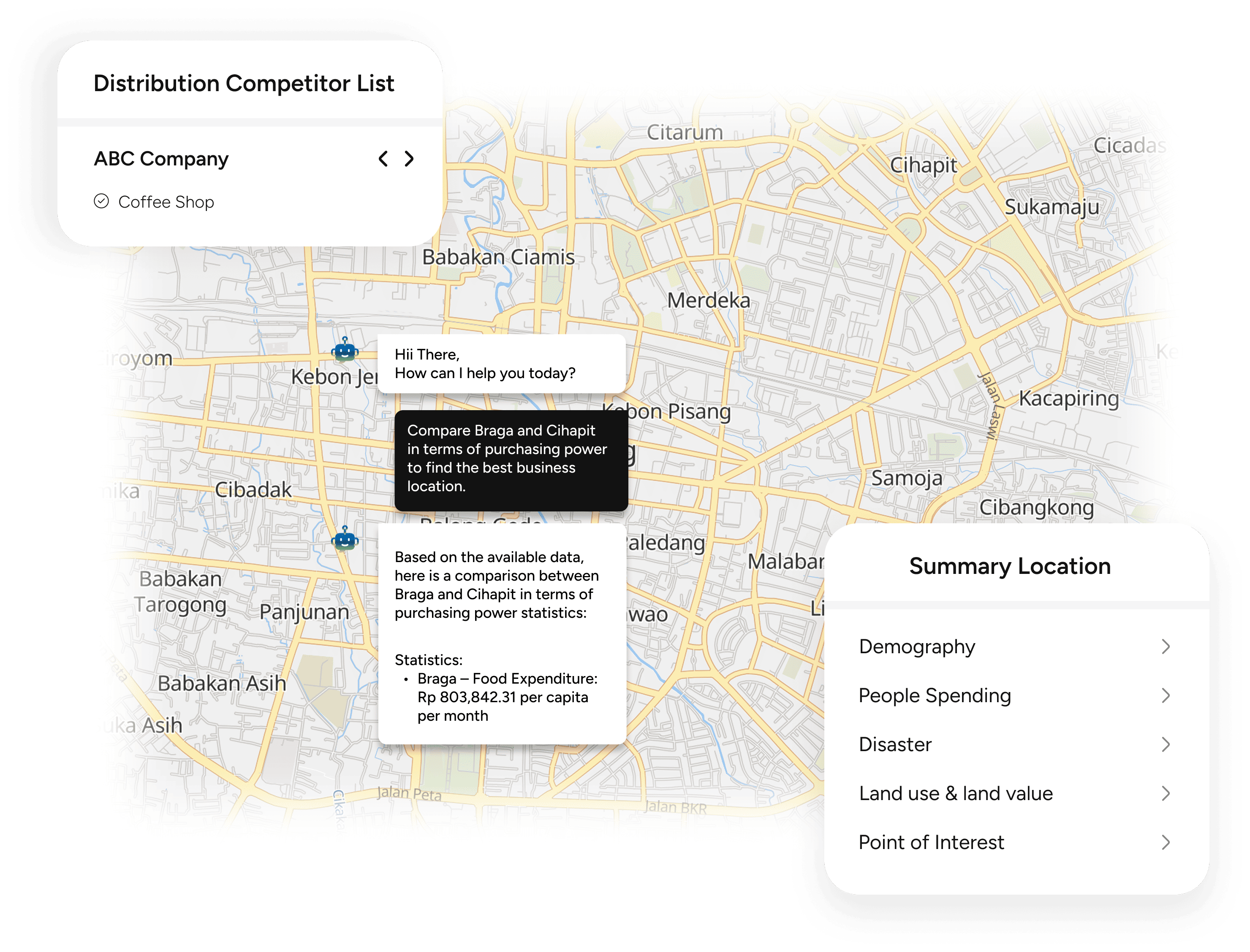 location check with data